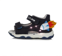 Otroški sandali z lučkami D.D.Step G064-41202