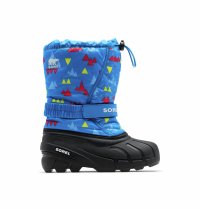 Otroški čevlji Sorel FLURRY TM PRINT - Blue 1888101431