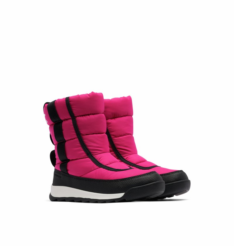 Zimski škornji Sorel Whitney II Puffy MID WP/pink