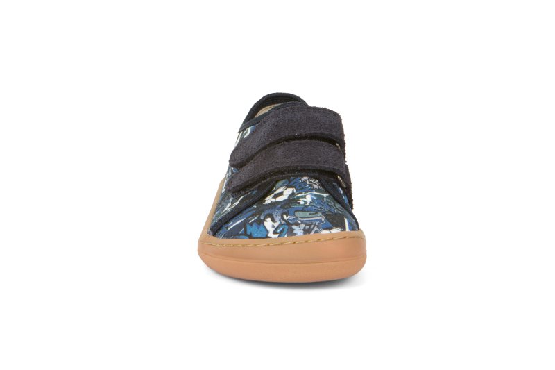 Otroški platneni bosonogi čevlji Froddo G1700355