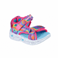 Otroški sandali Skechers z lučkami 302160N HPMT