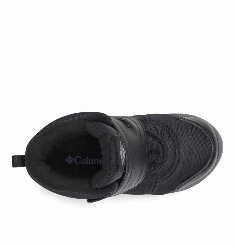 Otroški zimski čevlji Columbia Fairbanks Omni-heat - črn