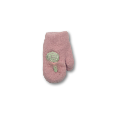 Otroške rokavice GK9335 - roza/zelena