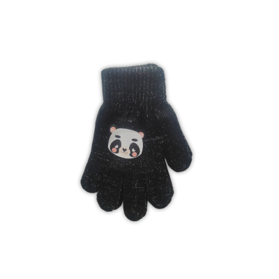 Otroške rokavice GNK9529 - črna